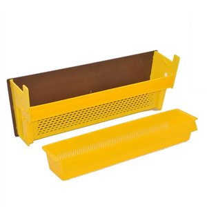 CHINABEES Combination Type  Assembling Bee Pollen Trap Collector Removable Beehive  with Ventilated Pollen Tray Beekeeping Tool