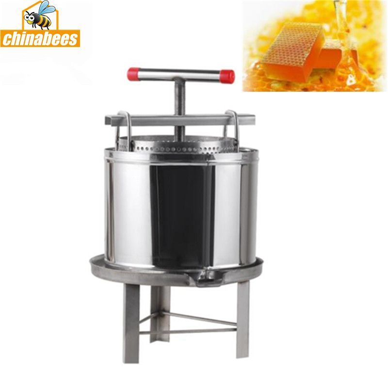 Chinabees Beekeeping tool Manual Mesh Honey Wax Press Machine beeswax pressing machine squeezer Machine honey Beeswax separator