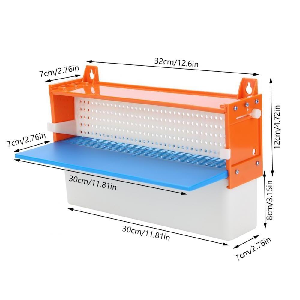 Bee Hive Pollen Trap Collector Plastic Beekeeping Collecting Tools with Tray Entrance Beekeeper Pollen Trap