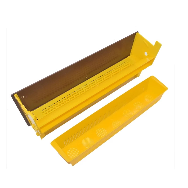 CHINABEES Combination Type  Assembling Bee Pollen Trap Collector Removable Beehive  with Ventilated Pollen Tray Beekeeping Tool