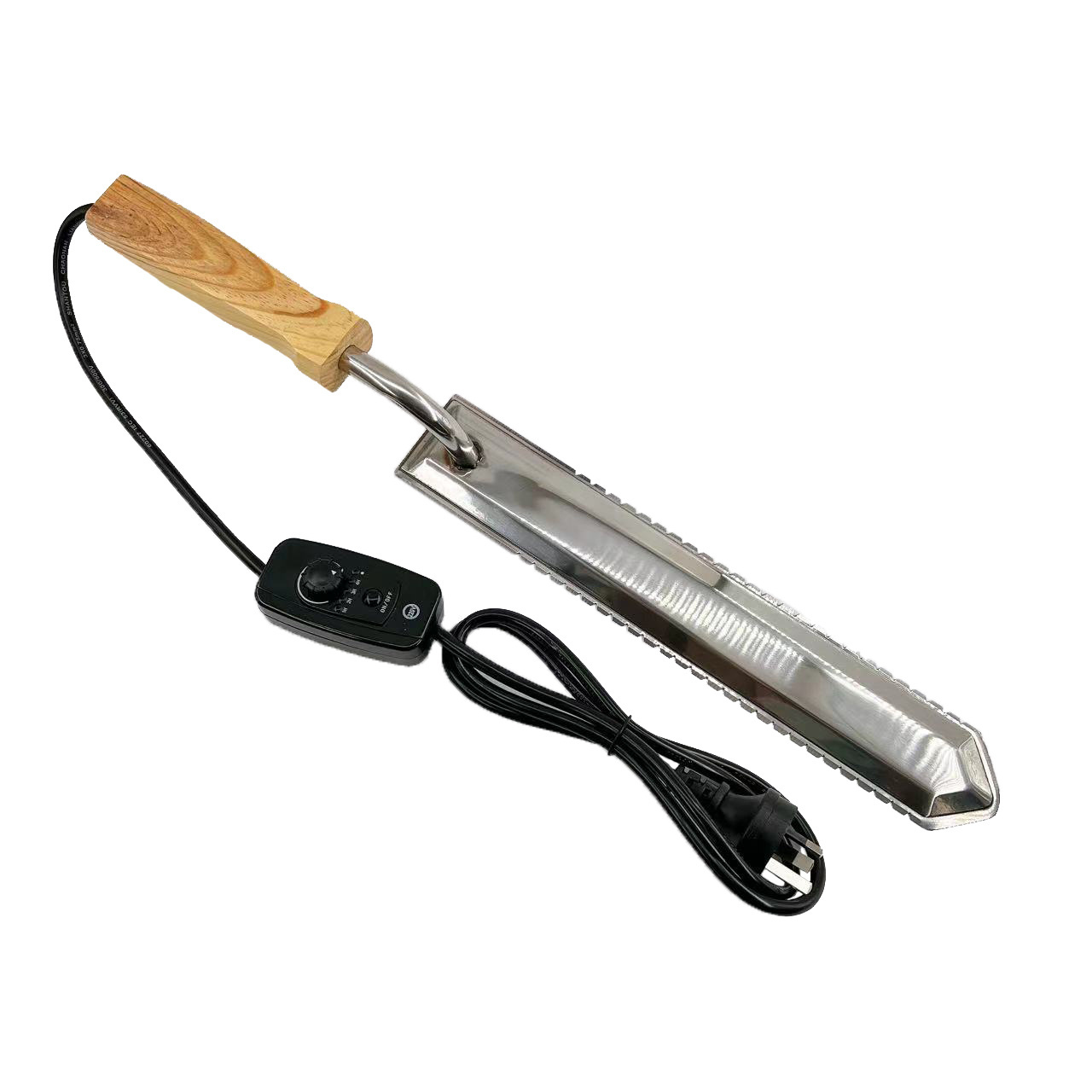 CHINABEES Apiculture Electric Honey Uncapping Knife Stainless Steel Hot Knife Beekeeping Tool