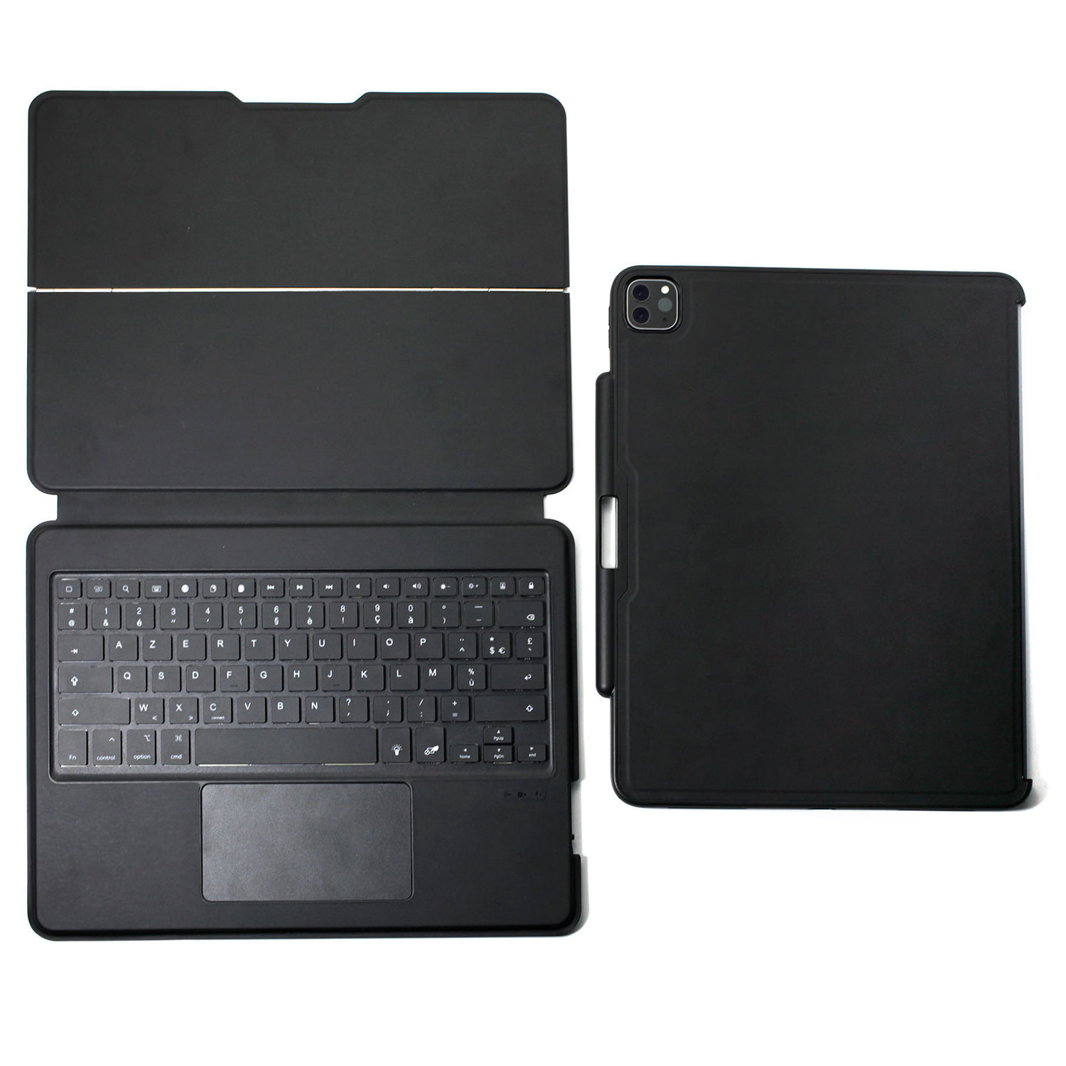 2022 New Hot Sale Detachable Rotating Shaft Keyboard Leather Case  Pen holder  Touchpad Keyboard  Case For iPad  11 10.9 2022