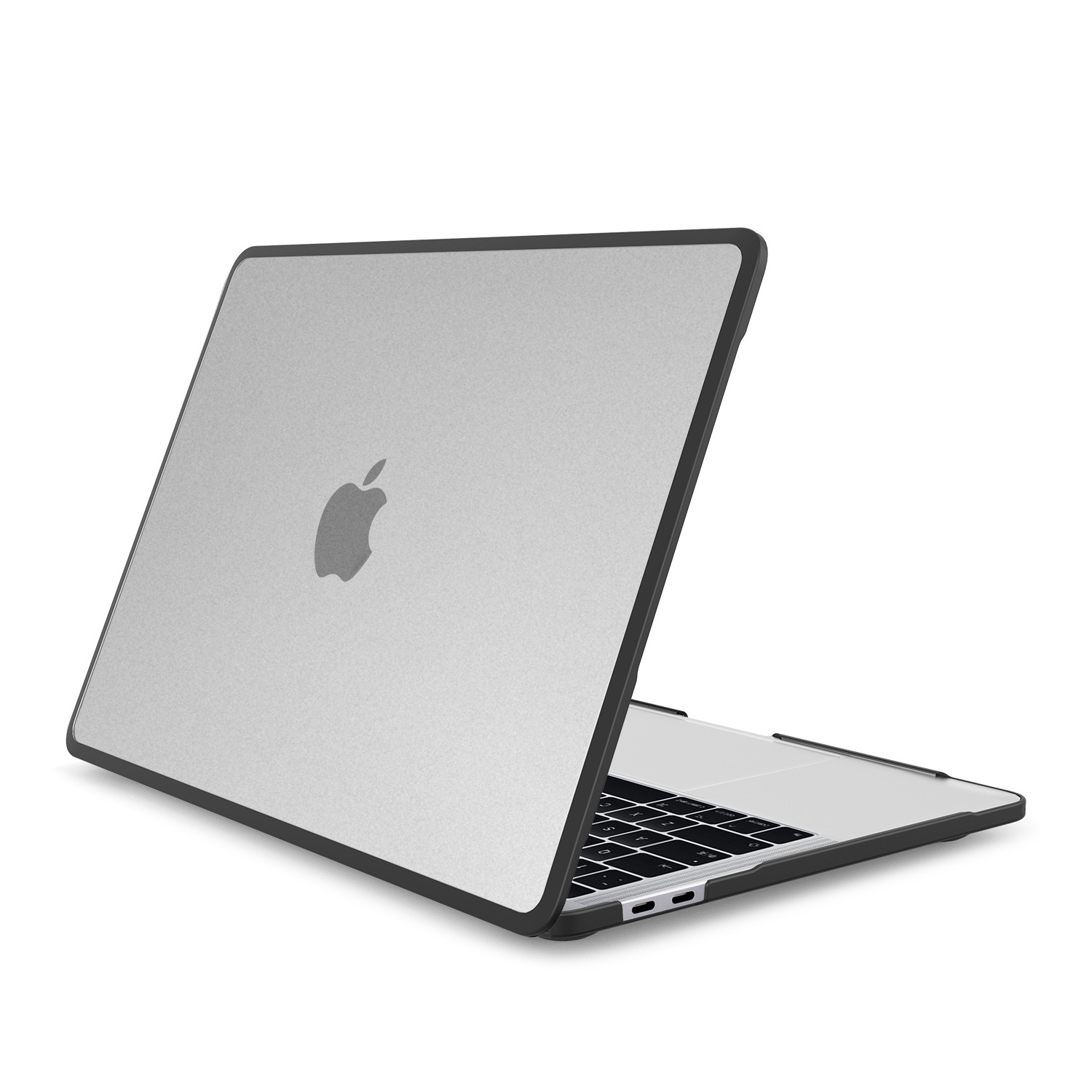 2024 New Product TPU Black Frame Frosted Scratch Resistant PC Anti-Drop For Macbook Pro 13  14  16 Inch A2485 hard Case 2021