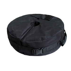 Outdoor Durable Oxford Detachable Round Umbrella Base Weight Sand Bag Camo Black Round Umbrella Base Weight Sand Bag