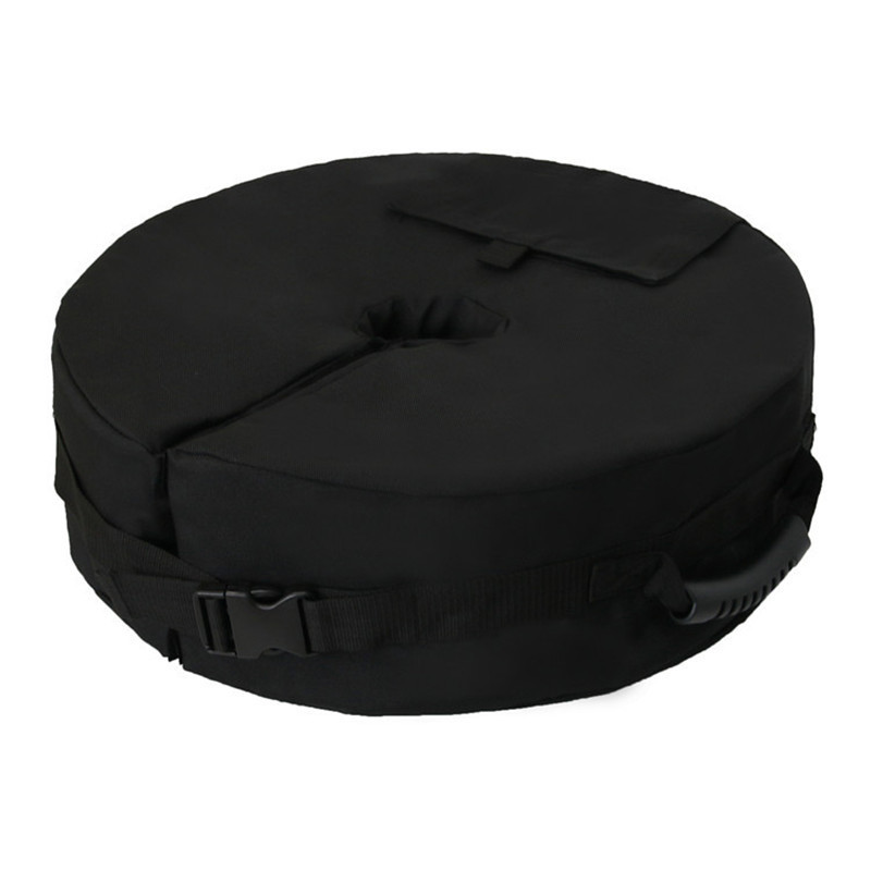 Outdoor Durable Oxford Detachable Round Umbrella Base Weight Sand Bag Camo Black Round Umbrella Base Weight Sand Bag