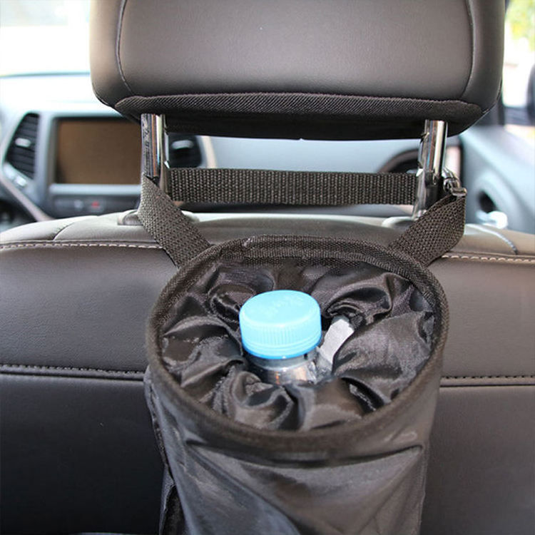 Waterproof Washable Car Back Seat Organizer Umbrella Holder Garbage Bag Trash Can Trash Bin Bag For Car