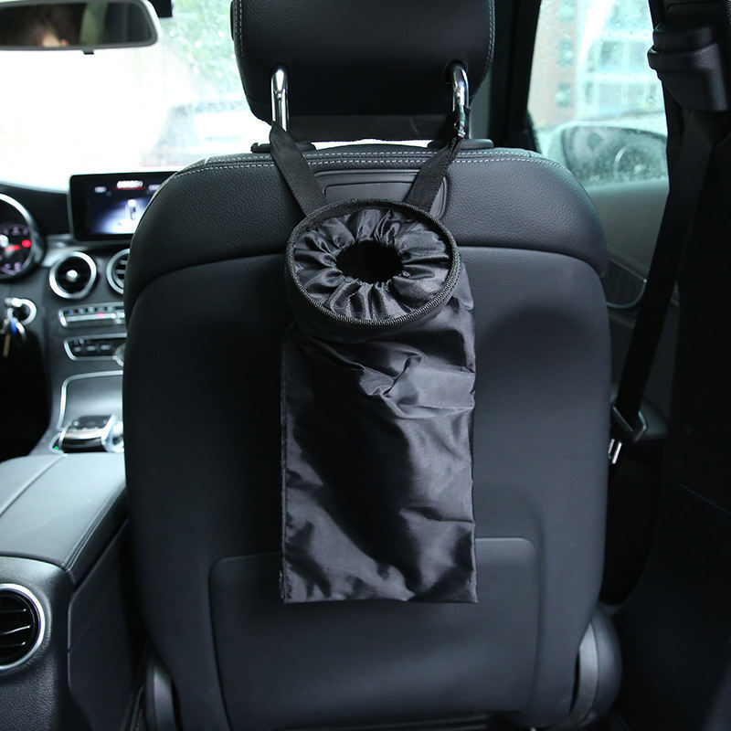 Waterproof Washable Car Back Seat Organizer Umbrella Holder Garbage Bag Trash Can Trash Bin Bag For Car