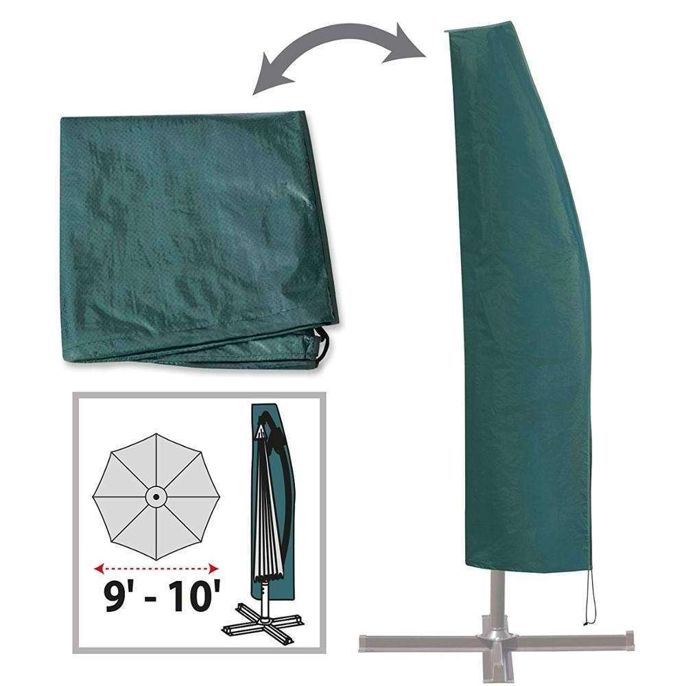 Polyethylene Rainproof Patio Parasol Sun Umbrella Cover Plastic Umbrella Cover