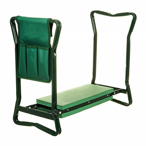 Tubes Garden Chair High Quality Steel Seat Foam Rubber Garden Tools Foldable Garden Kneeler