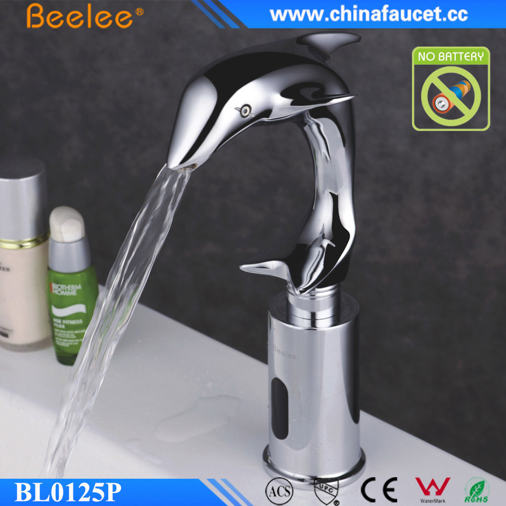 Beelee Dolphin Shape Motion Sensor Faucet Cold Only Touch-free Automatic Faucet