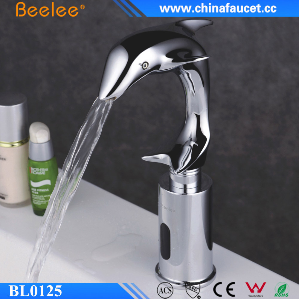 Beelee Dolphin Shape Motion Sensor Faucet Cold Only Touch-free Automatic Faucet