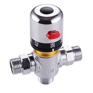 Beelee BL0211F Brass Hot Cold Mixing Valve Thermostatic Valve