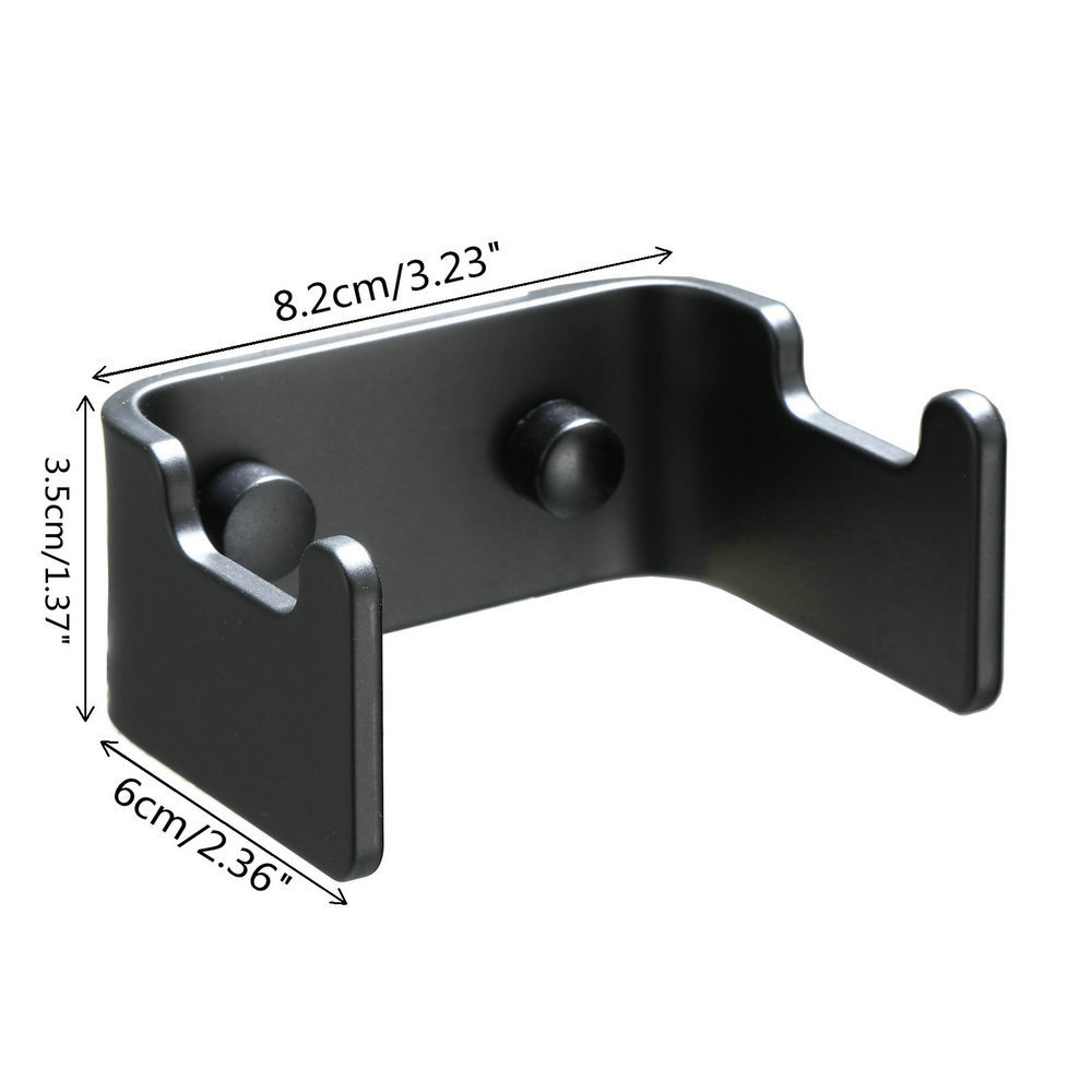 Beelee Black Washroom Accessories Set Bathroom Fittings 4 Pieces Shower Accessories Bathroom Accessories Set