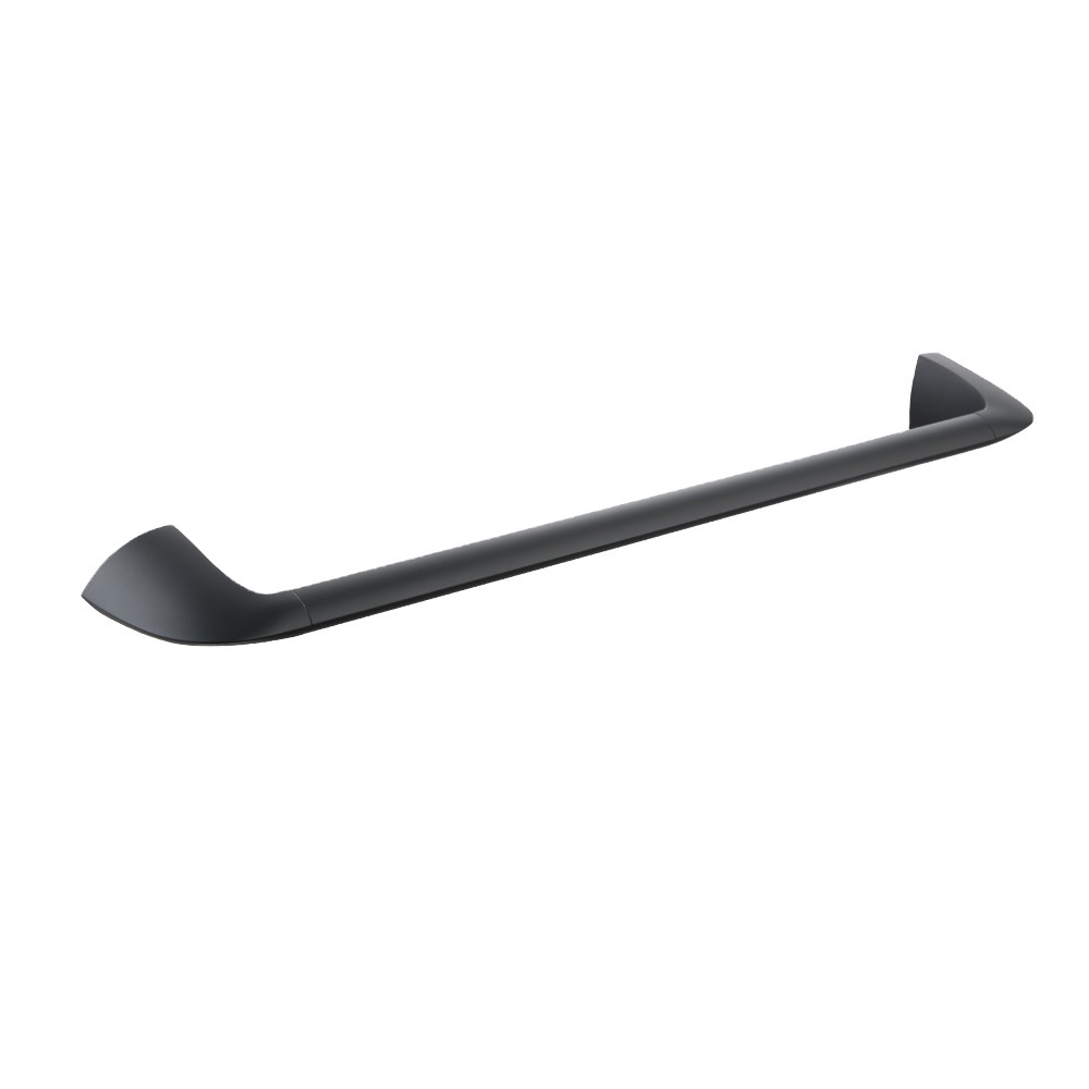 Beelee Brass Towel Bar Bathroom Black Towel Rack