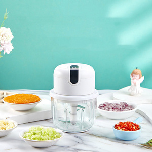 Beeman 12 In 1 Vegetable Tools Mini Usb Kitchen Charging Electric Garlic Food Chopper Slicer Dicer Cutter