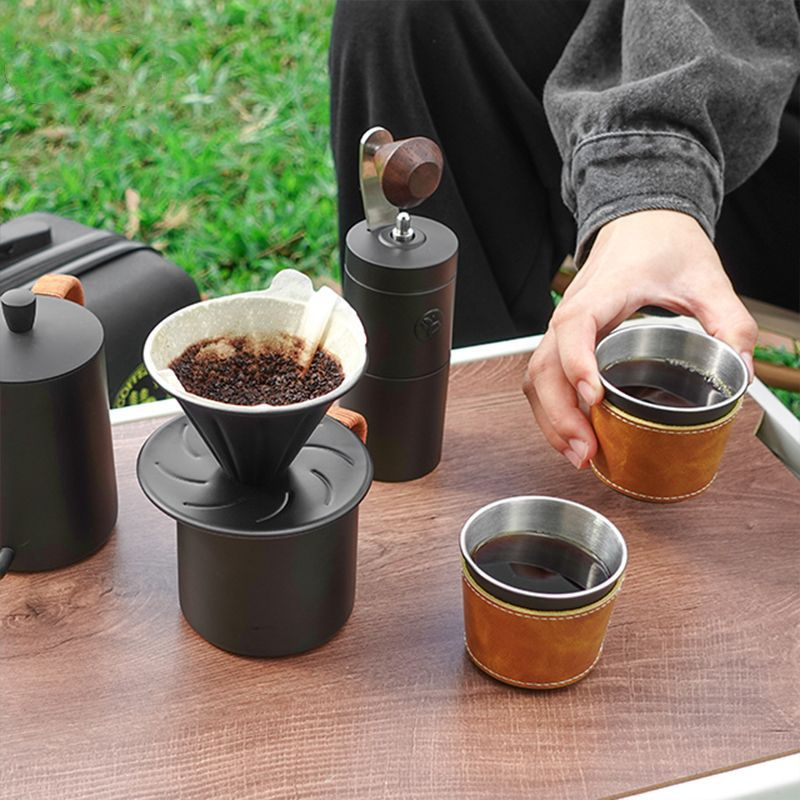 Beeman Wholesale Travel Coffee Sets Camping Portable Manual Coffee Accessories