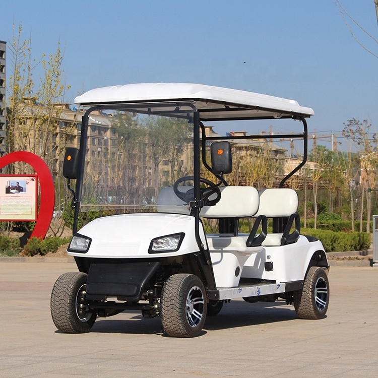 2023 New Design Club Carts Golf Buggy 2 Seat Mini 48V Lithium Battery Passenger Car Customized Prices Electric Golf Car 80-100km