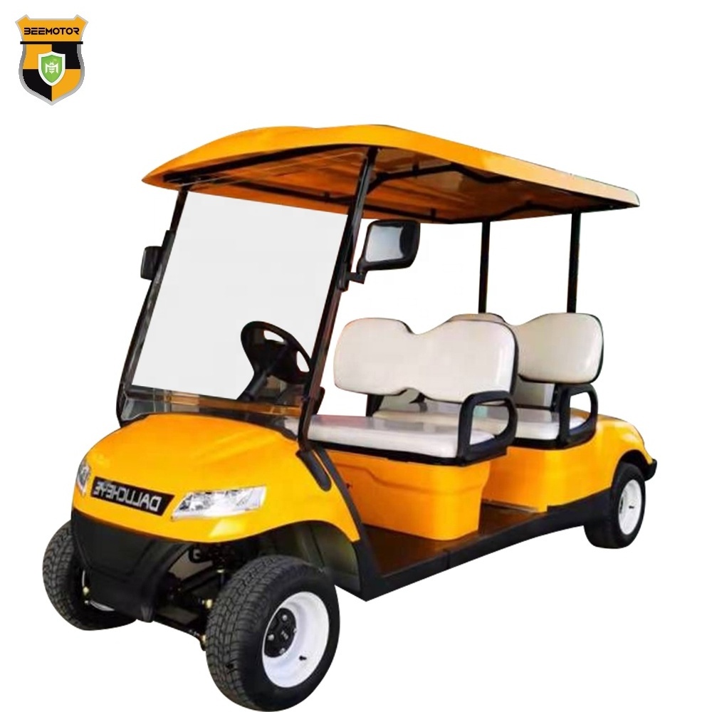 2023 Factory Direct Sale Single Mini 4X4 Golf Cart 30Km/H 4 Seater Electric Car For 4 Person