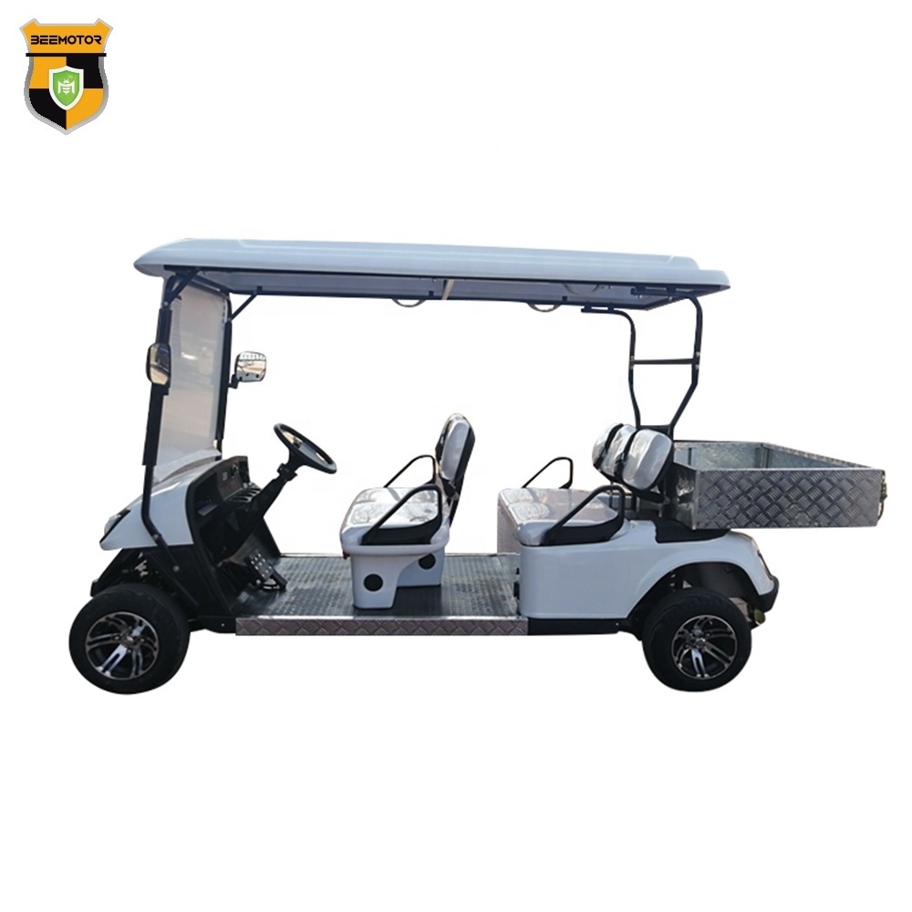 2023 Factory Direct Sale Single Mini 4X4 Golf Cart 30Km/H 4 Seater Electric Car For 4 Person