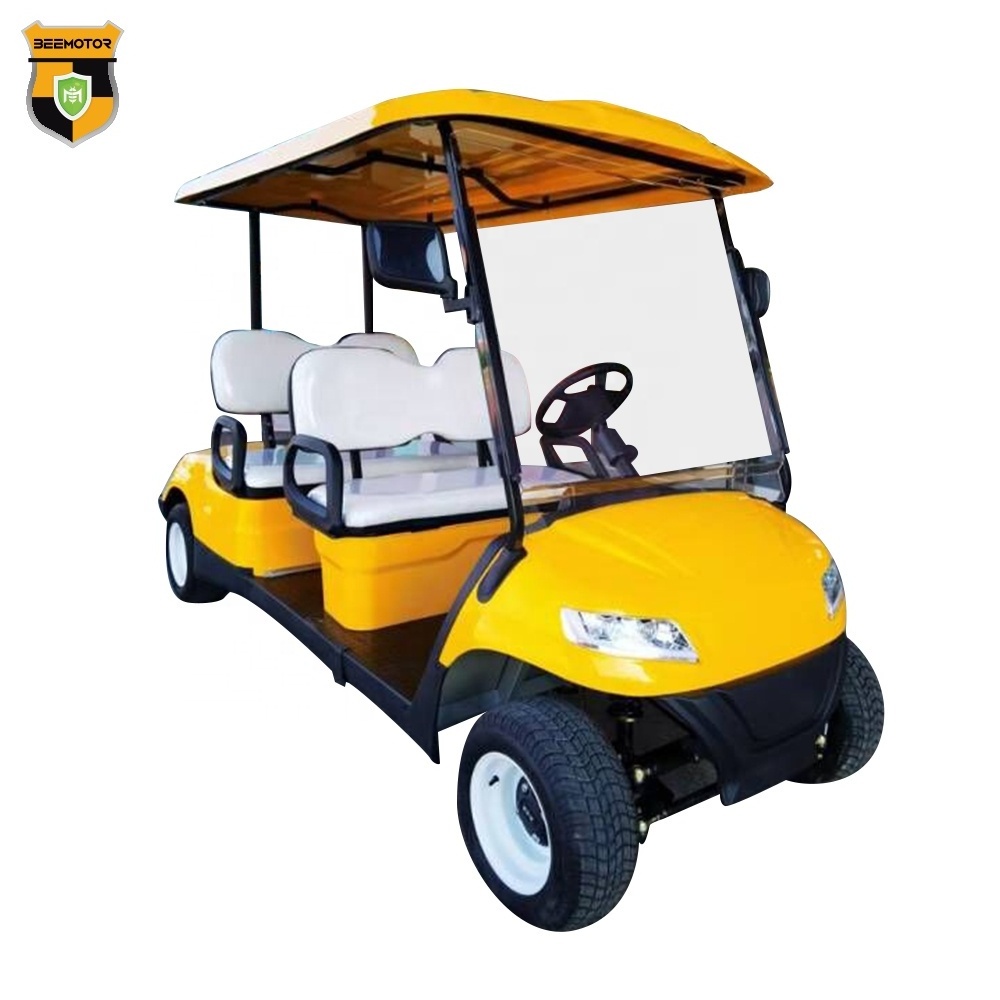 2023 Factory Direct Sale Single Mini 4X4 Golf Cart 30Km/H 4 Seater Electric Car For 4 Person