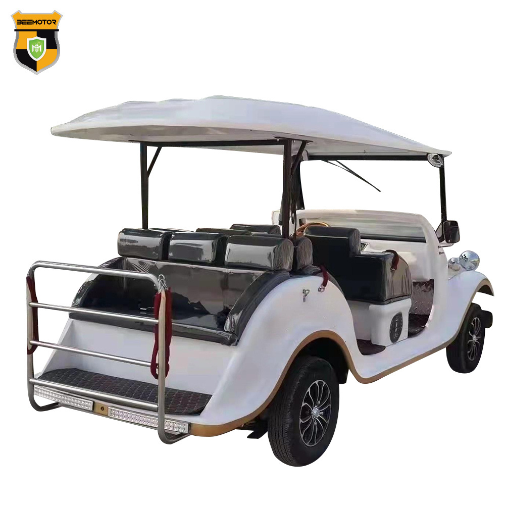 High Quality 8 Seat Classic Electric Car Max Speed 30KM/H Retro All New Electric Vintage Car