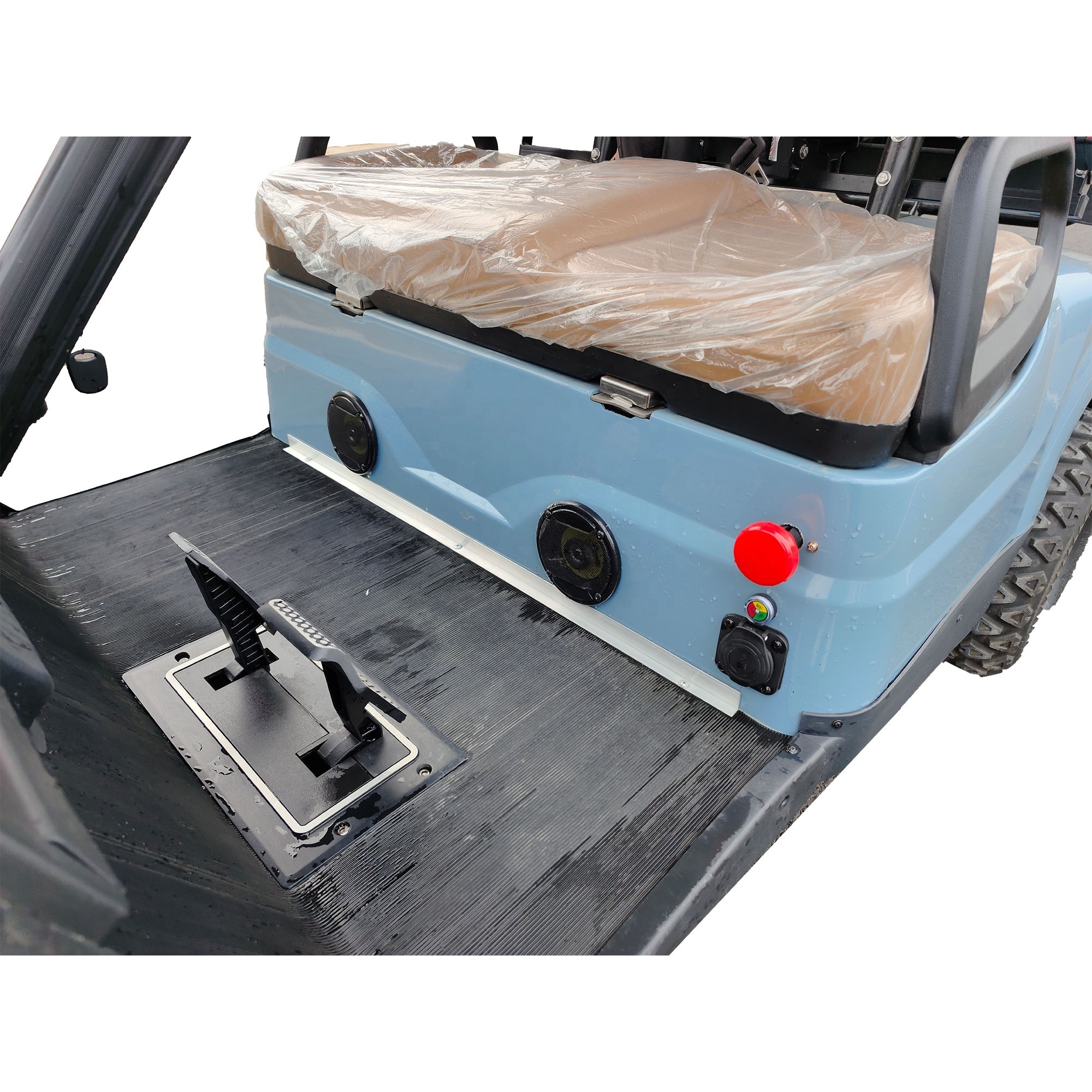 Beemotor New Electric Golf Cart 4x4 Utility Model with Tail Caddie Equipment Available for Sale