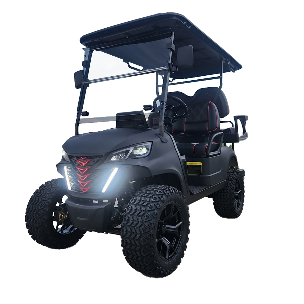 Beemotor Customized 4 6 8 Seater 48V Electric Golf Cart with Equipped Tail Caddie Standing Position