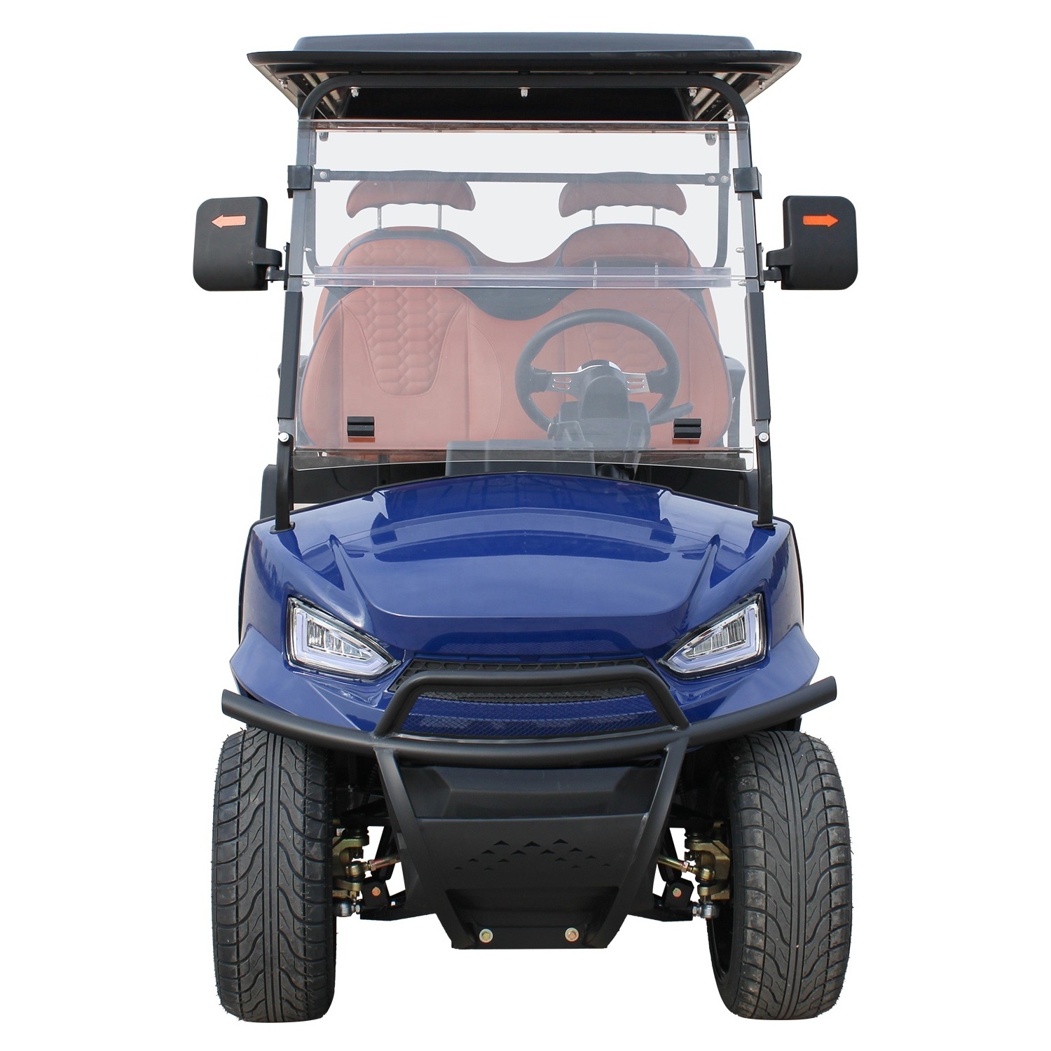 Customized Lithium 4+2 Seats Golf Cart Beemotor Golf Cart Electric 6 Seater Golf Cart For Sale