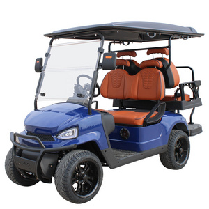 Customized Lithium 4+2 Seats Golf Cart Beemotor Golf Cart Electric 6 Seater Golf Cart For Sale