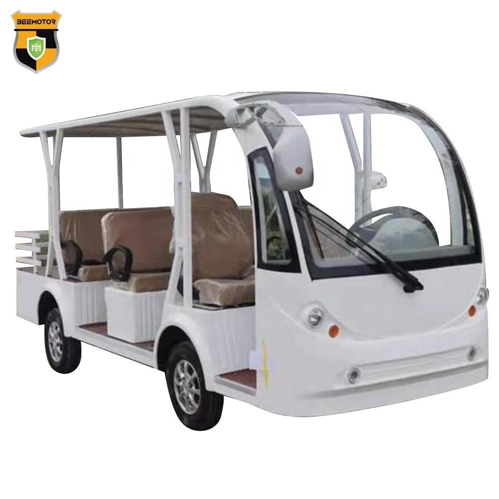 China High Quality Electric Shuttle 8 Passenger Bus Electric City Sightseeing Electric Shuttle Bus