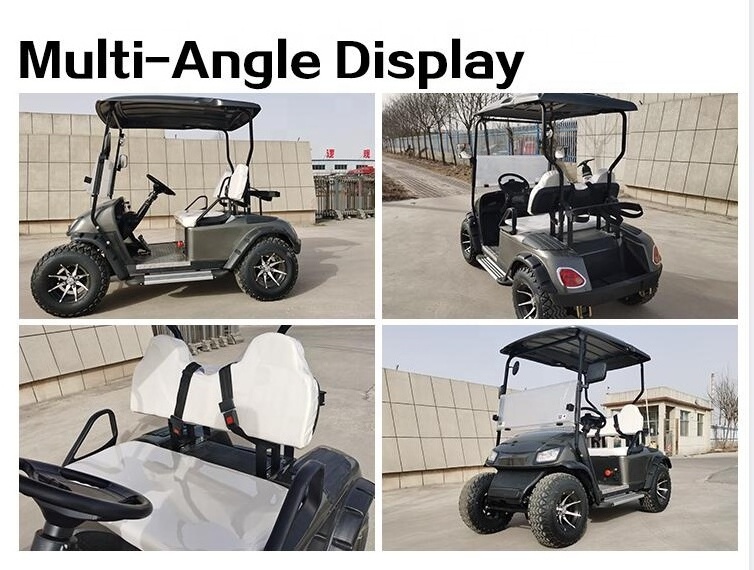 Electric Off-road Hunting Buggy 2 Seater Golf Cart Customized Travel Electric Grocery Cart Electric Scooters Sale Off Price 7-9h