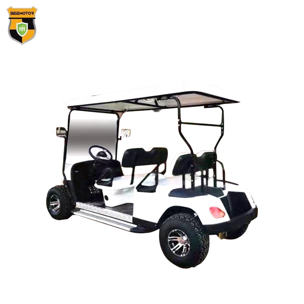 Top Selling Product 4 Seater Fast Single Seater Mini Golf Cart 48V Street Legal Electric Golf Carts