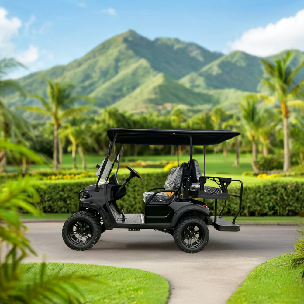 Beemotor Customized 4 6 8 Seater 48V Electric Golf Cart with Equipped Tail Caddie Standing Position