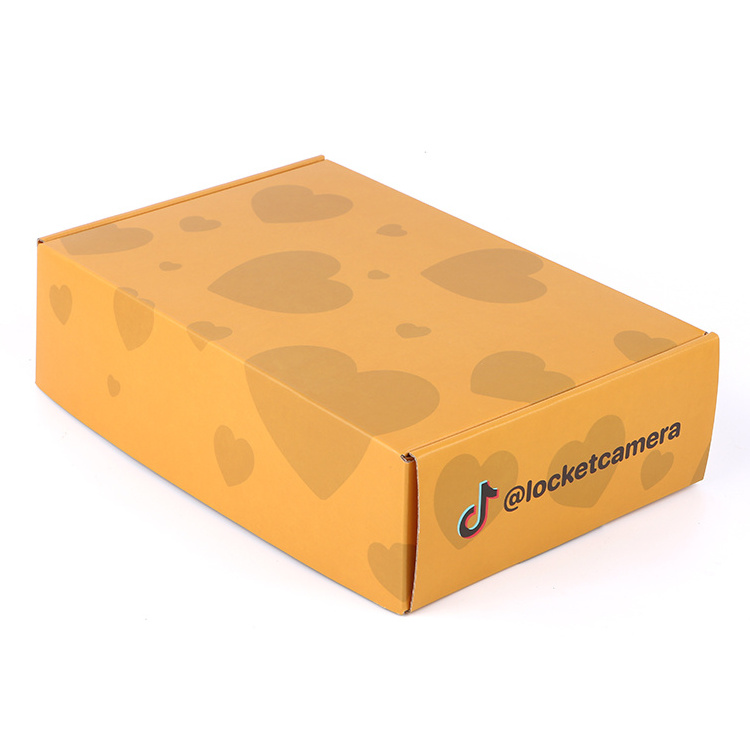 Custom Logo Low Moq Eco Friendly Colored Carton Shipping Box Printing Pink Packaging Custom Gift Box Environmentally friendly