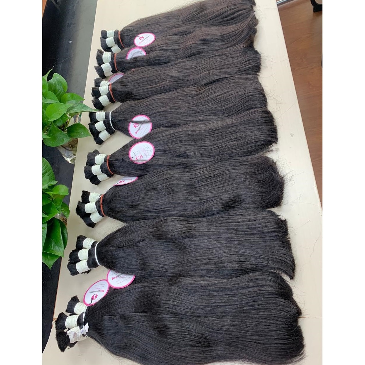 Factory Price Grade 10A Bulk Remy hair Material 100% human hair