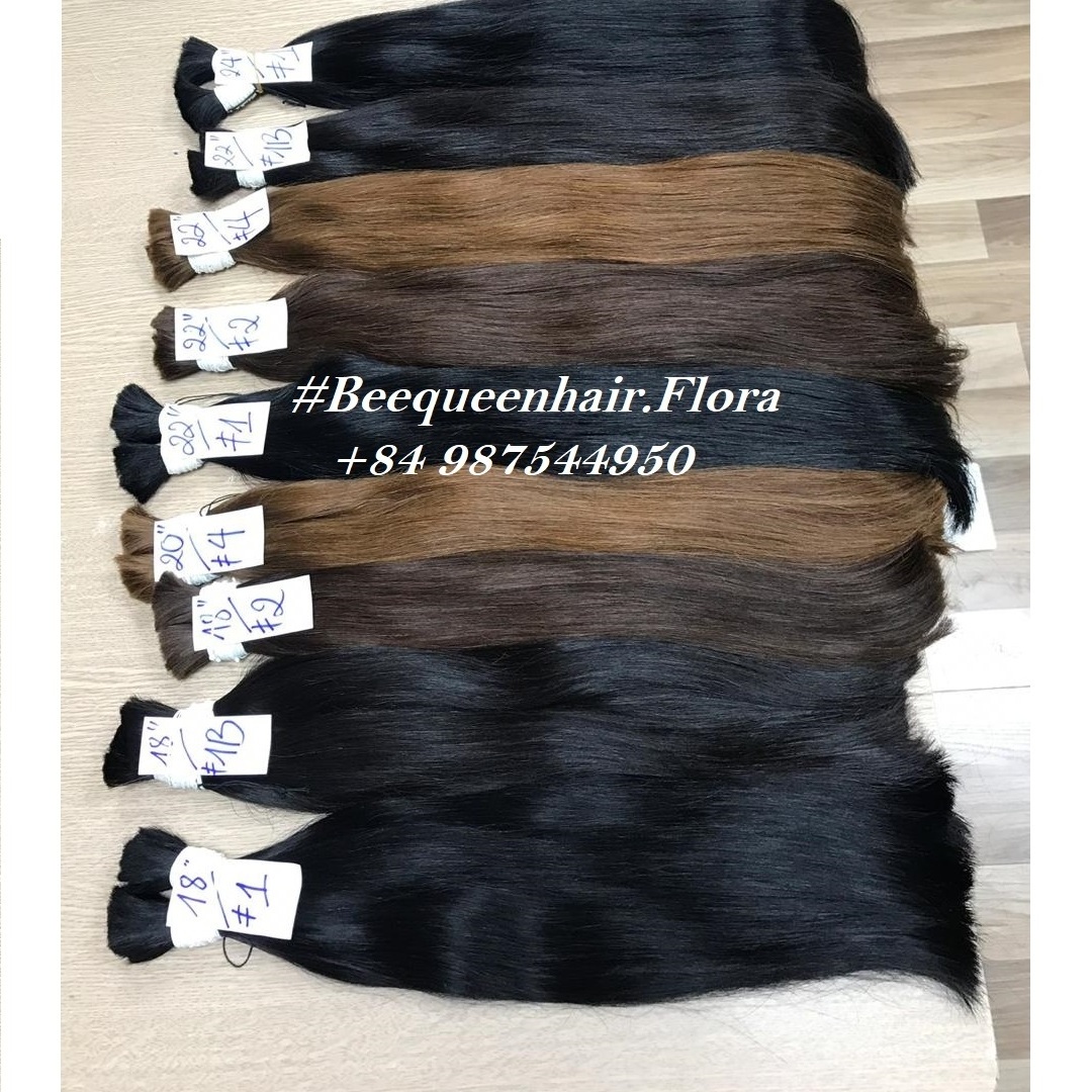 Human bulk wholesale virgin hair bulk ash blonde Russian hair extensions suppliers raw hair bulk