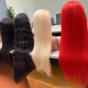 Vietnamese Cheap wholesale full lace wigs unprocessed 100% luxury Full colors  human hair full lace wigs