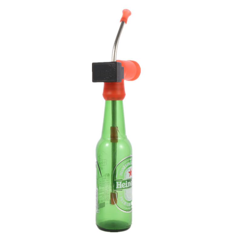 Chinese manufacturer high quality beer snorkel with plastic timer screen