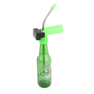 Chinese manufacturer high quality beer snorkel with plastic timer screen