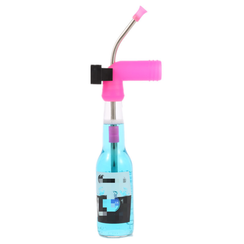 Chinese manufacturer high quality beer snorkel with plastic timer screen