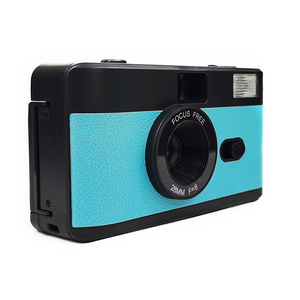 35MM CO  Color Film Camera Reusable Flash Retro Point-And-Shoot Manual 135/35mm Film Roll Cameras