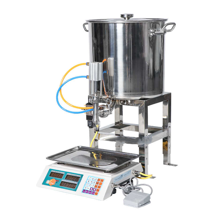 digital liquid filling machine Manual stainless steel liquid oil yogurt milk cosmetic small filling machine