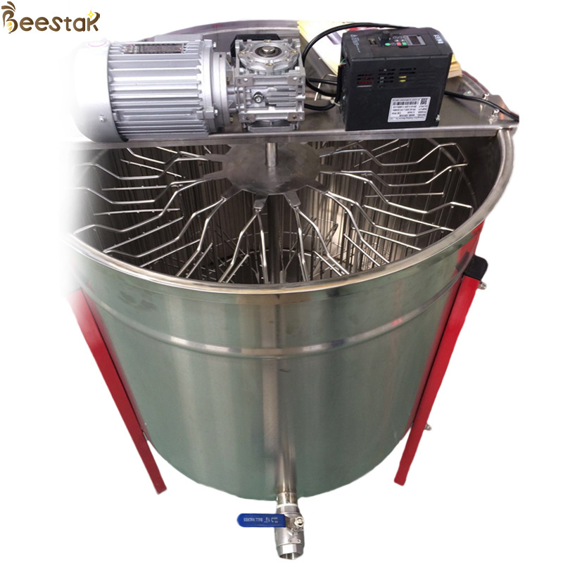 12 Frame automatic reversible radial bee honey processing machine extraction spinner used honey extractor for sale