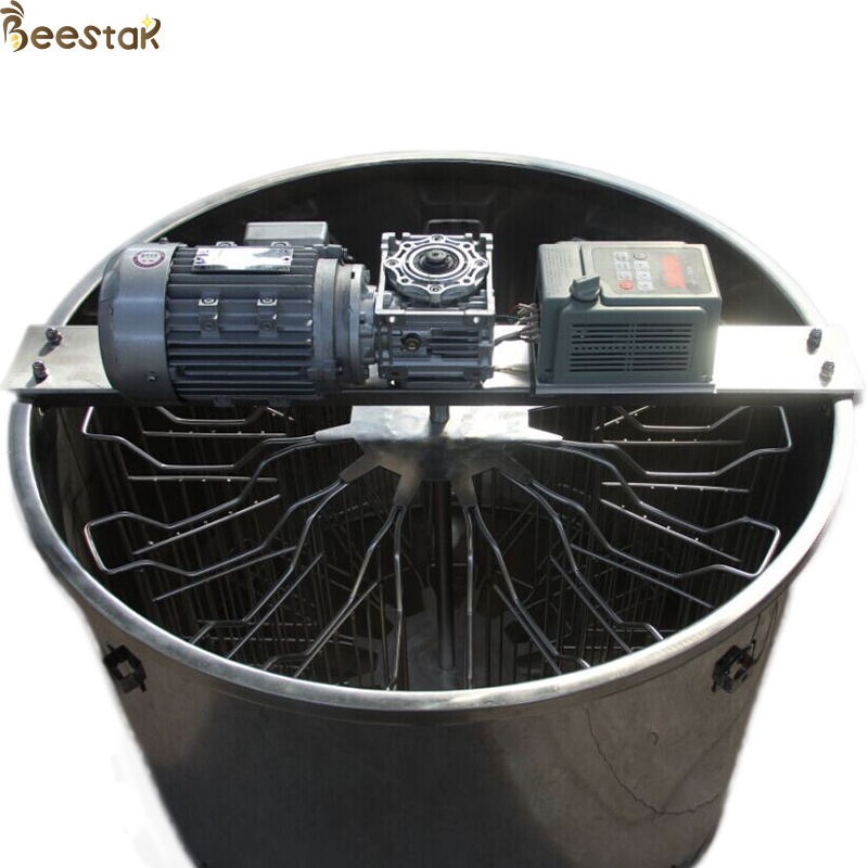 12 Frame automatic reversible radial bee honey processing machine extraction spinner used honey extractor for sale