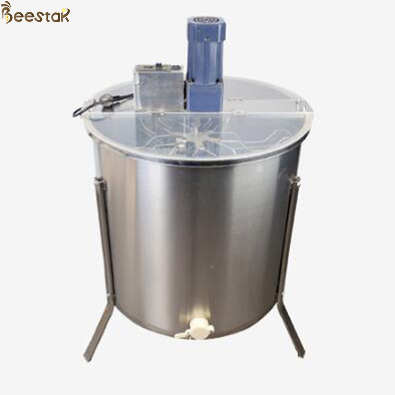 6 frame electric reversible radial bee honey processing machine extraction spinner used honey extractor for sale