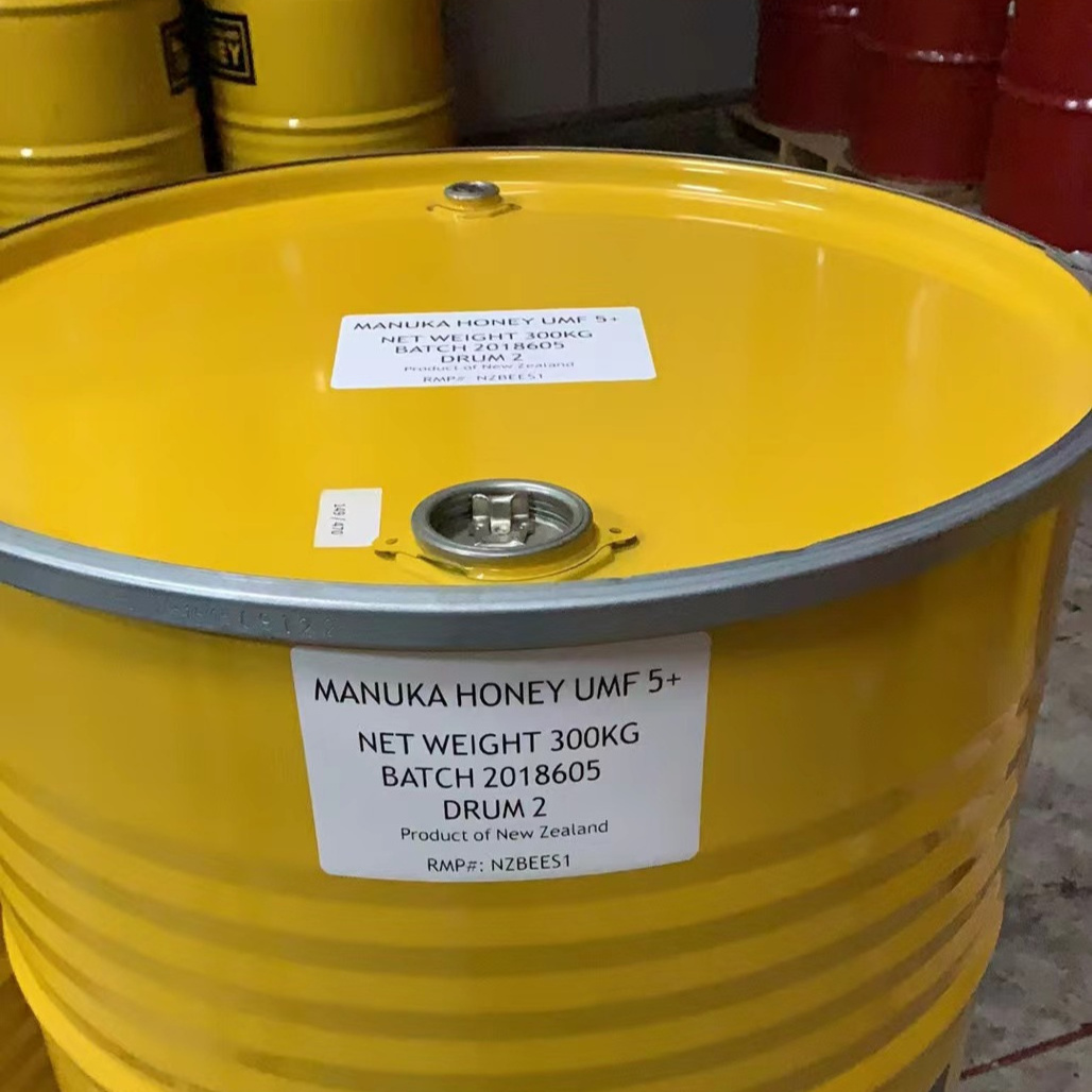 New Zealand UMF5+ Mature Manuka Honey  packed in Bulk 290kg per barrel