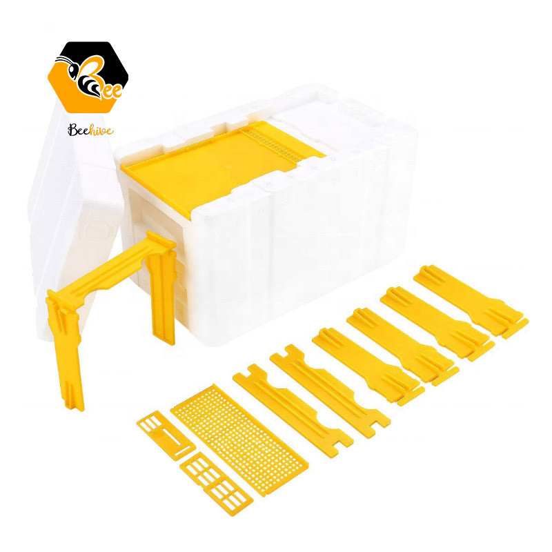 Foam Queen Bee Mini Mating Box Plastic Polystyrene Pollination Hive Queen Breeding Rearing Box Other Animal Husbandry Equipment