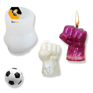 Handmade Candle Silicone Mold God's Hand Scented Candle Fist Drop Glue Plaster Ornament Silicone Mold