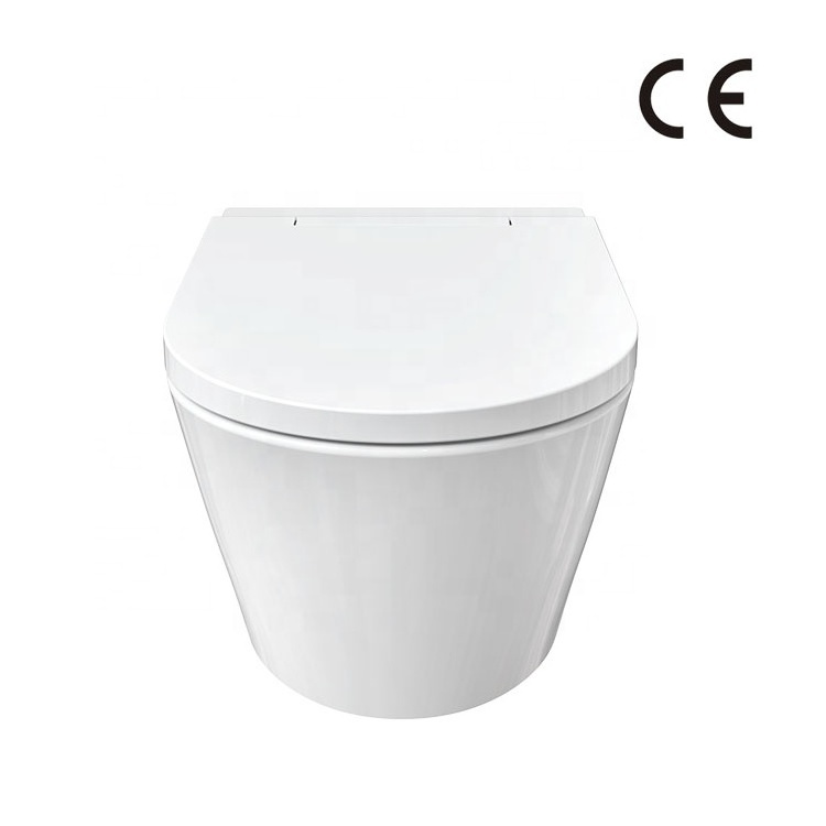 European sanitary ware ceramic bidet toilets bathroom wc smart toilet bowl intelligent one piece smart toilet