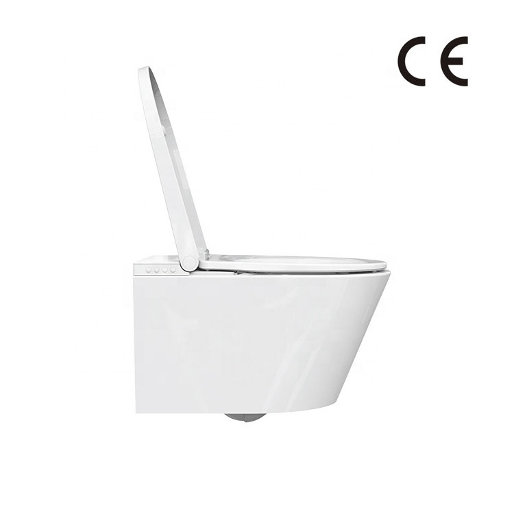 European sanitary ware ceramic bidet toilets bathroom wc smart toilet bowl intelligent one piece smart toilet